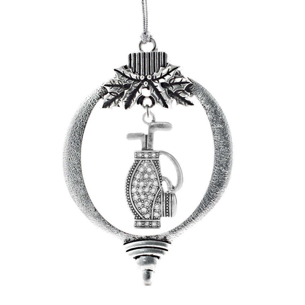 1.5 Carat Pave Golf Charm Christmas / Holiday Ornament