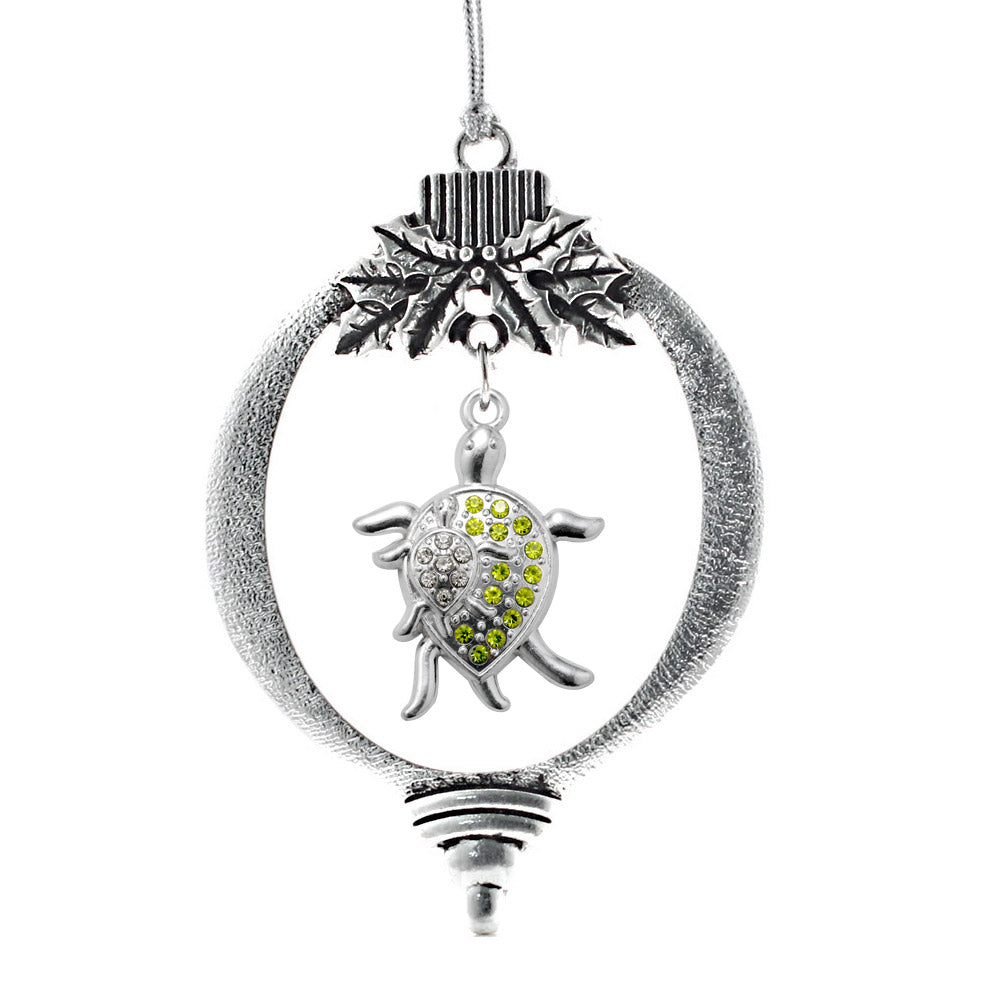 1.0 Carat Sea Turtle Family Charm Christmas / Holiday Ornament