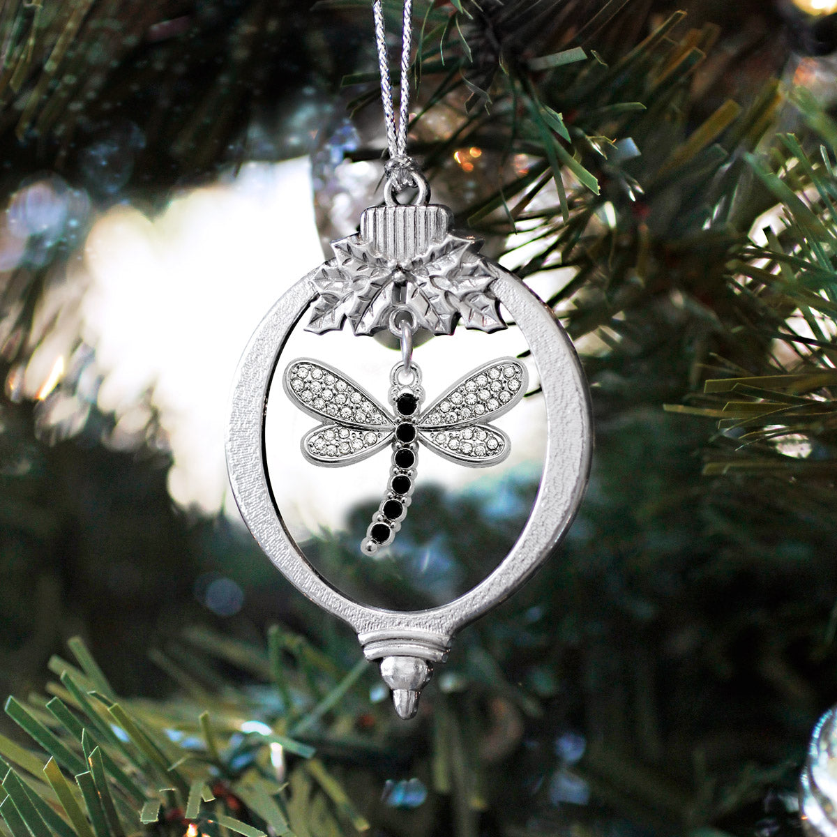 2.0 Carat Dragonfly Charm Christmas / Holiday Ornament