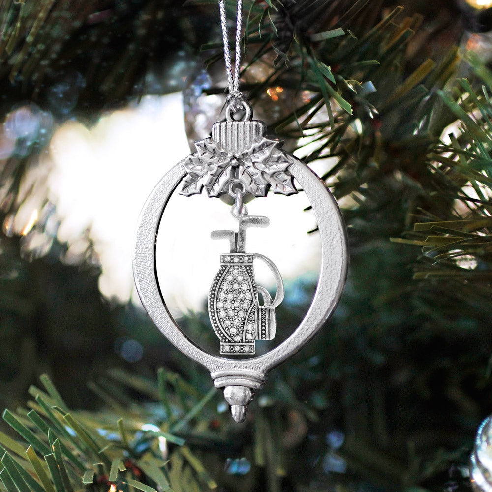 1.5 Carat Pave Golf Charm Christmas / Holiday Ornament