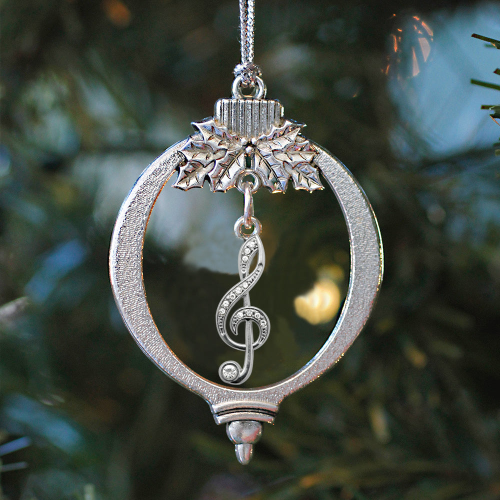 Half Carat Musical Note Charm Christmas / Holiday Ornament