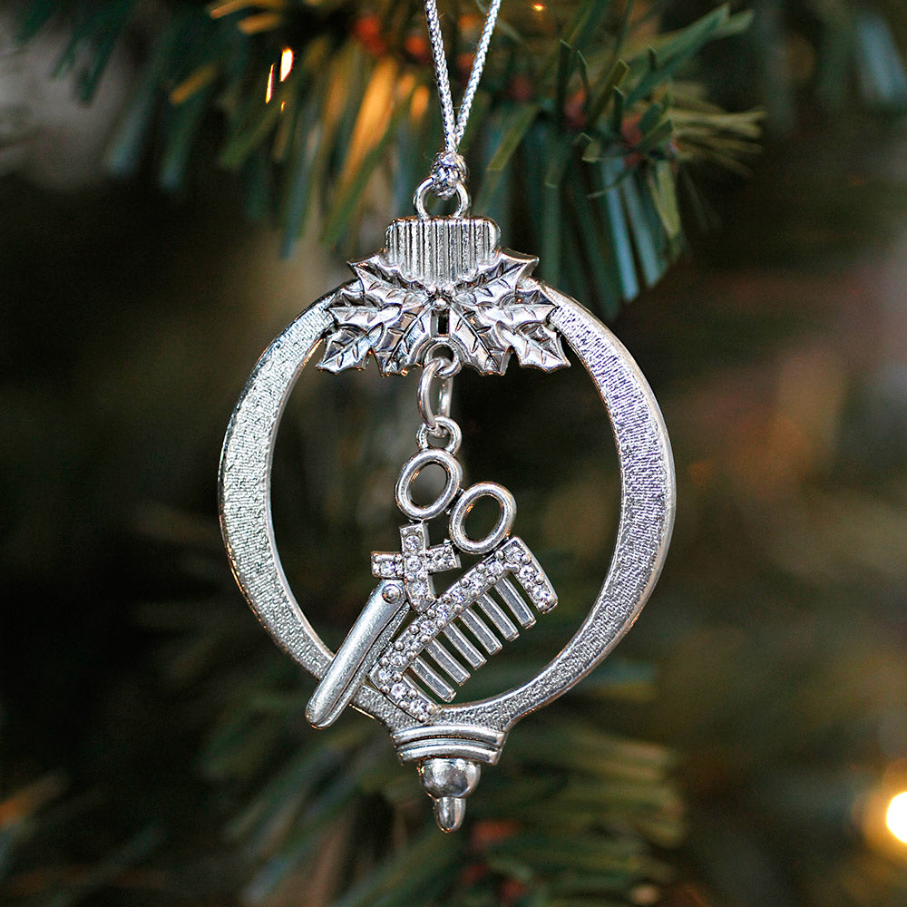 Half Carat Pave Stylist Charm Christmas / Holiday Ornament