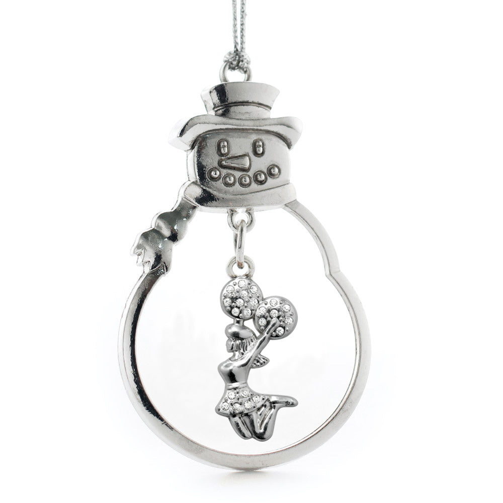 1.0 Carat Cheerleader Charm Christmas / Holiday Ornament