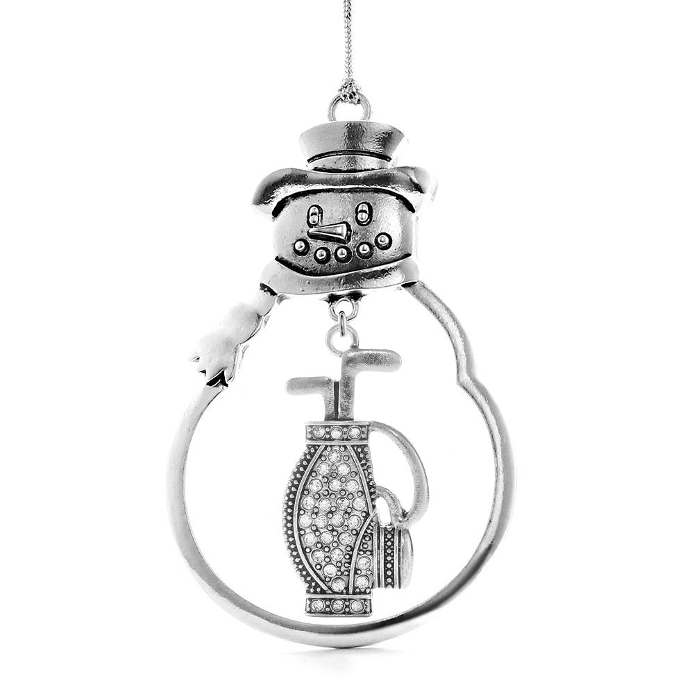 1.5 Carat Pave Golf Charm Christmas / Holiday Ornament