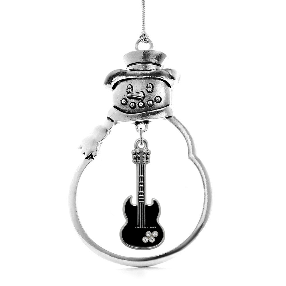 Half Carat Guitar Charm Christmas / Holiday Ornament
