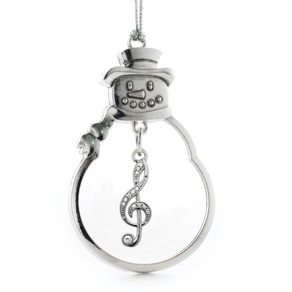 Half Carat Musical Note Charm Christmas / Holiday Ornament