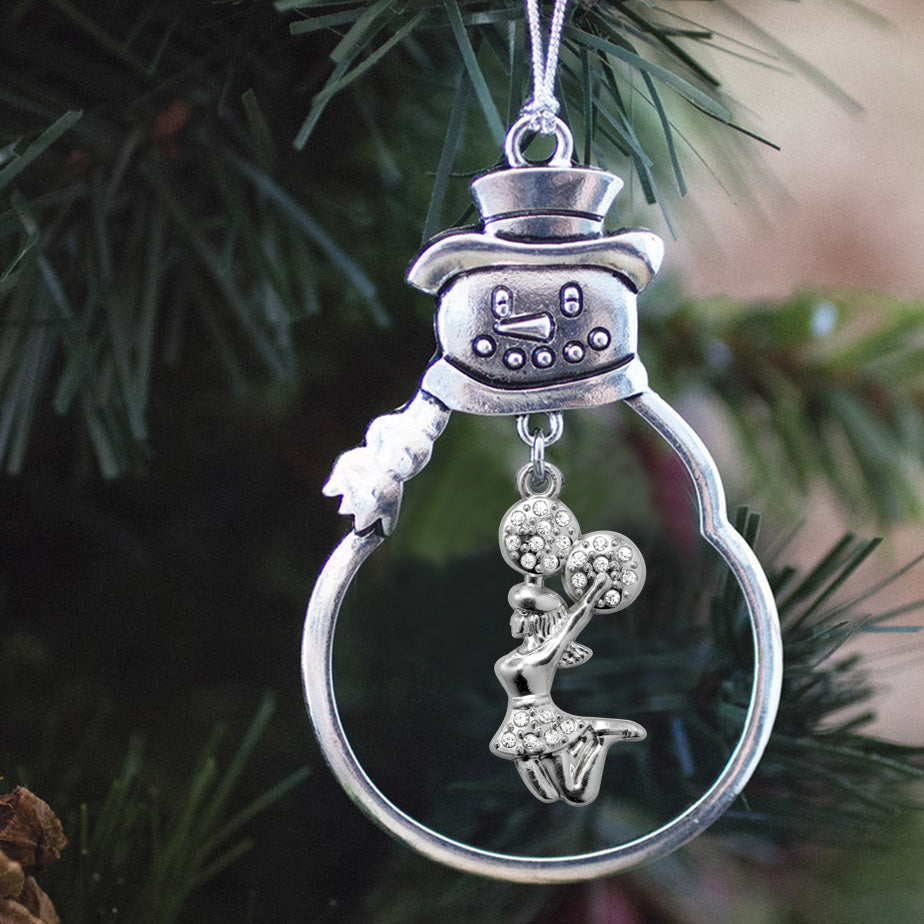 1.0 Carat Cheerleader Charm Christmas / Holiday Ornament