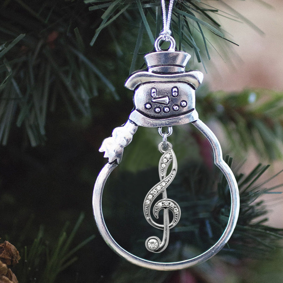Half Carat Musical Note Charm Christmas / Holiday Ornament