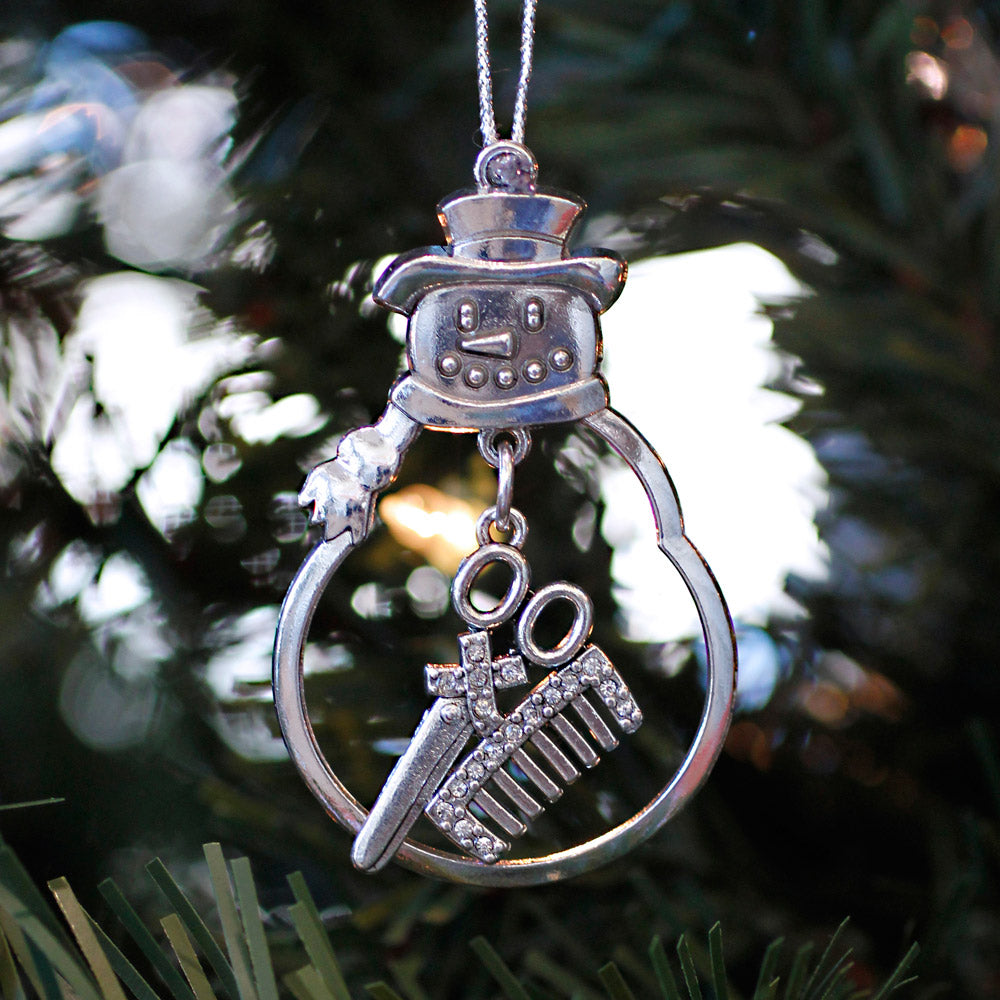 Half Carat Pave Stylist Charm Christmas / Holiday Ornament