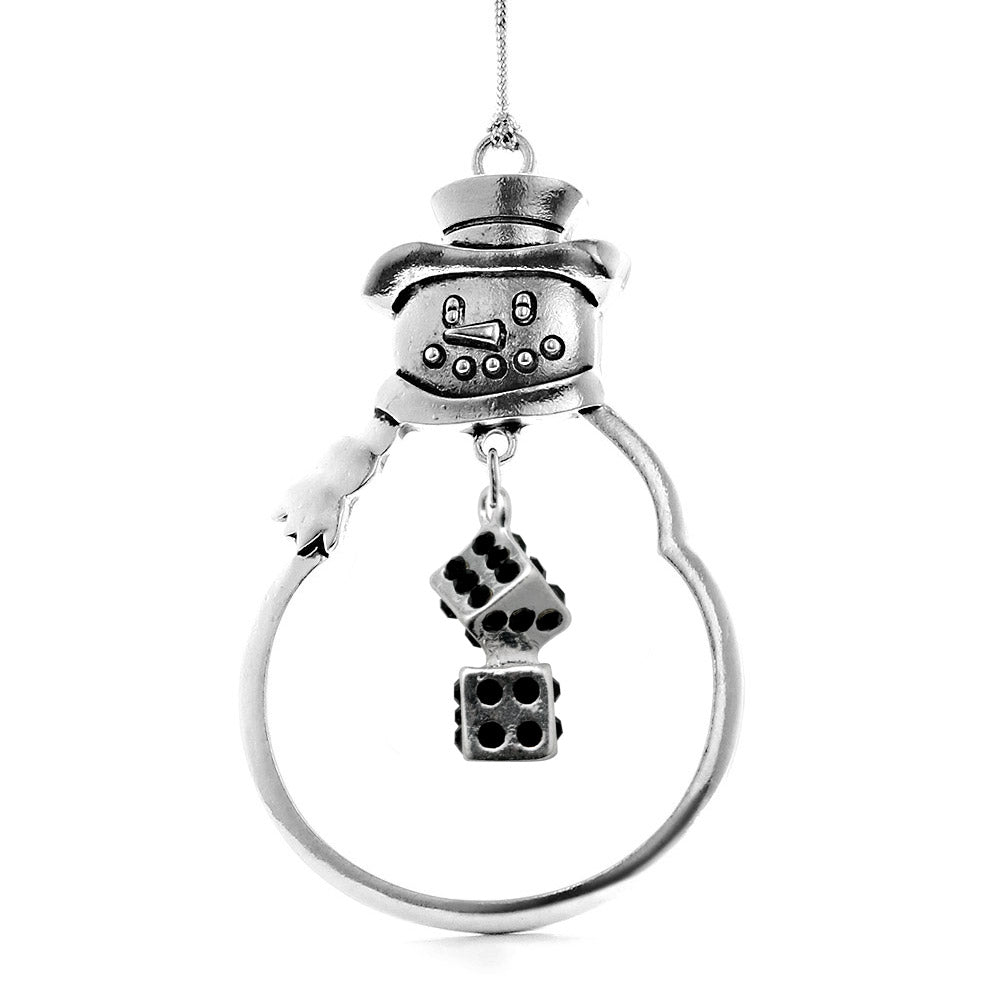 1.0 Carat Dice Charm Christmas / Holiday Ornament