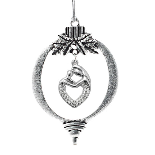 1.0 Carat Mother and Child Charm Christmas / Holiday Ornament