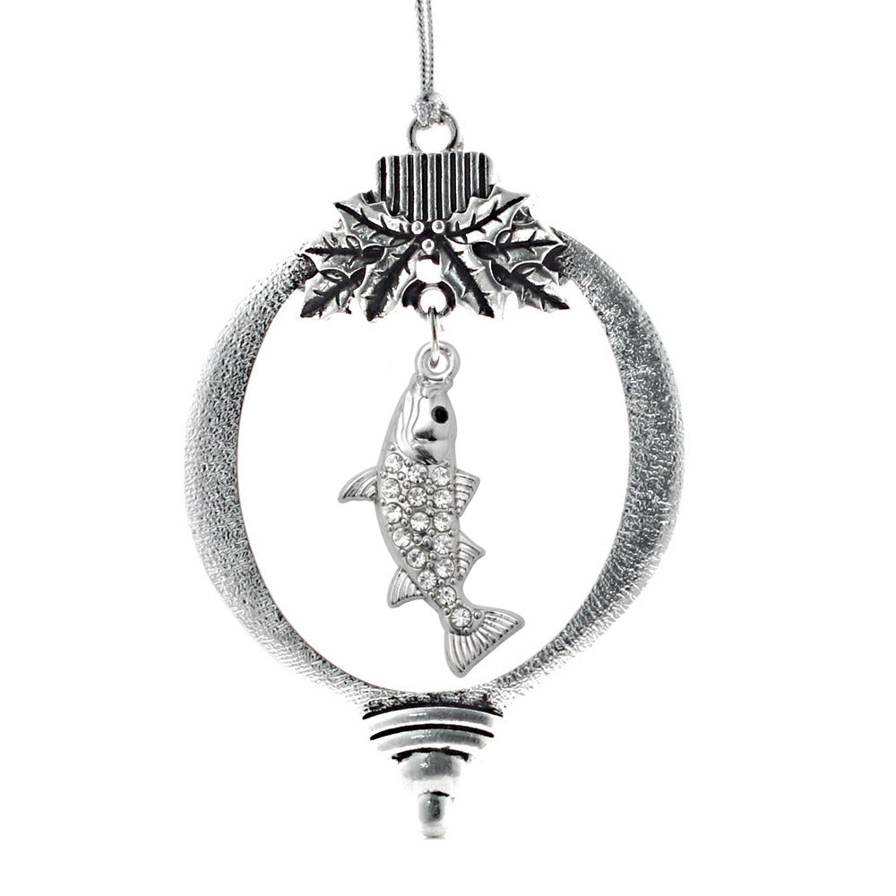1.5 Carat Lucky Fish Charm Christmas / Holiday Ornament