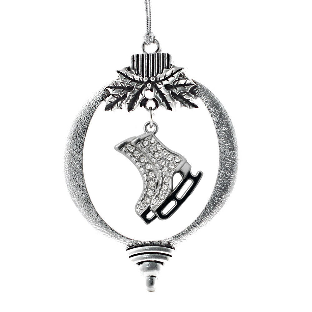 1.0 Carat Ice Skates Charm Christmas / Holiday Ornament