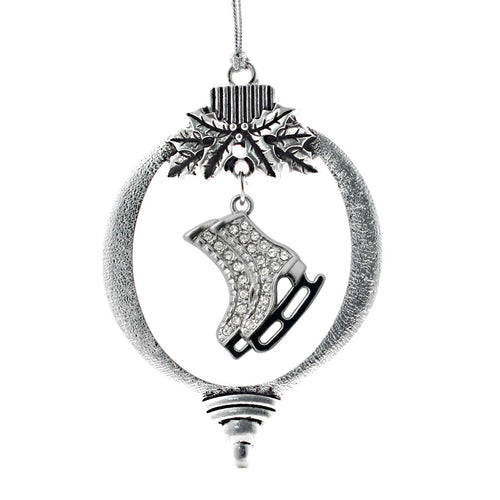 1.0 Carat Ice Skates Charm Christmas / Holiday Ornament