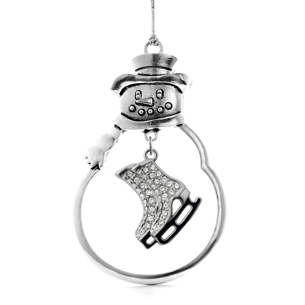 1.0 Carat Ice Skates Charm Christmas / Holiday Ornament