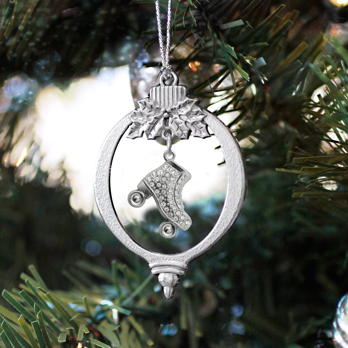 1.0 Carat Roller Skate Charm Christmas / Holiday Ornament