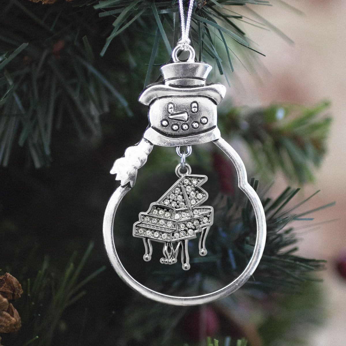 1.0 Carat Piano Charm Christmas / Holiday Ornament