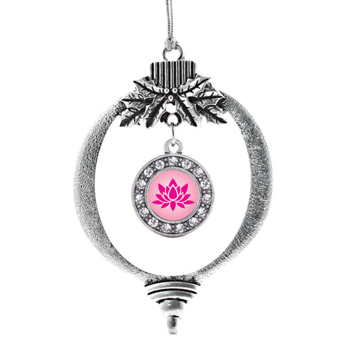 Lotus Circle Charm Christmas / Holiday Ornament
