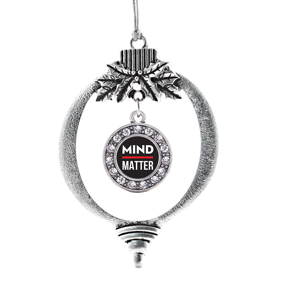 Mind Over Matter Circle Charm Christmas / Holiday Ornament