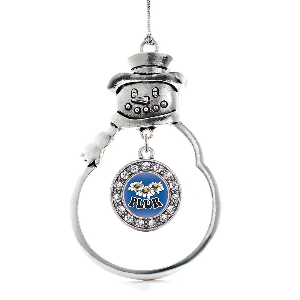 PLUR Circle Charm Christmas / Holiday Ornament