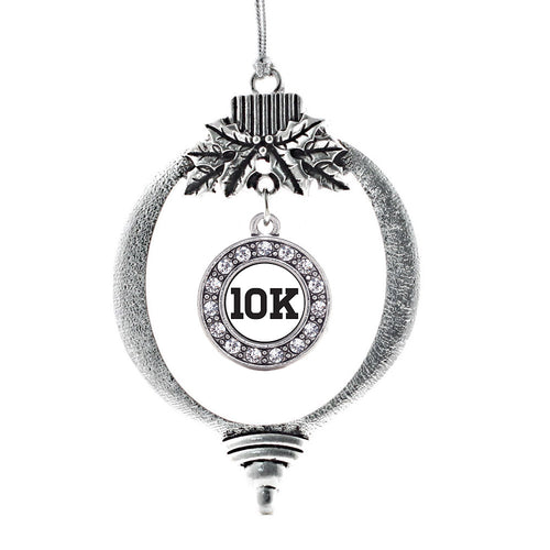 10k Runners Circle Charm Christmas / Holiday Ornament