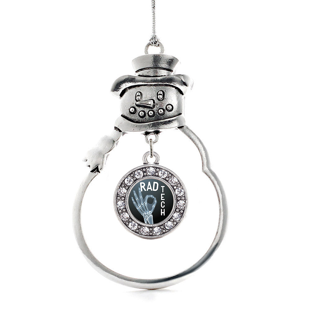 Rad Tech Circle Charm Christmas / Holiday Ornament