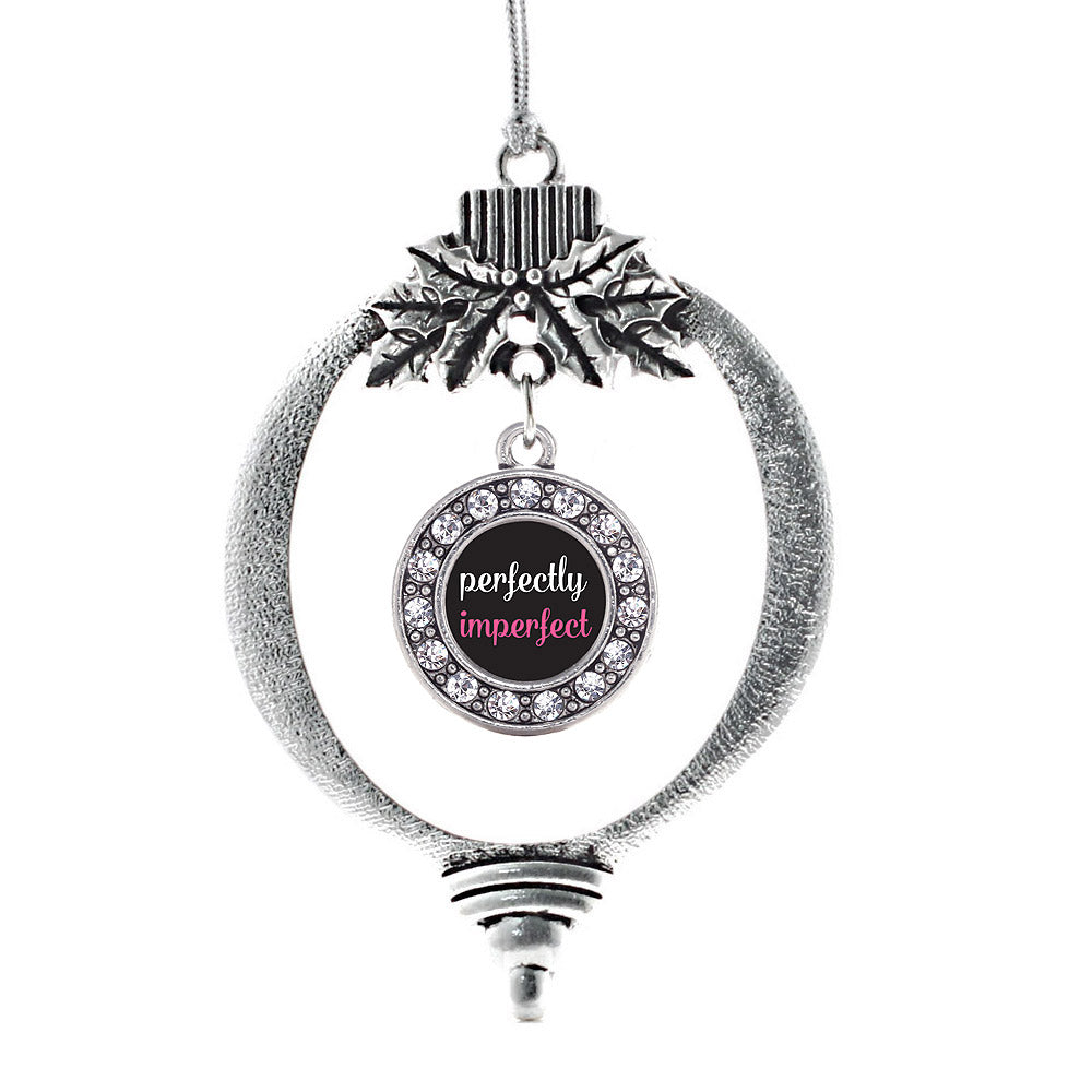 Perfectly Imperfect Circle Charm Christmas / Holiday Ornament