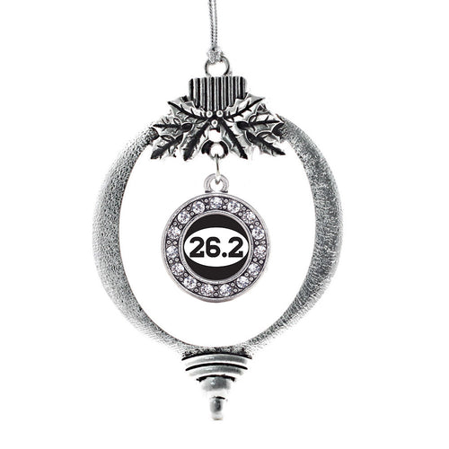 26.2 Runners Circle Charm Christmas / Holiday Ornament