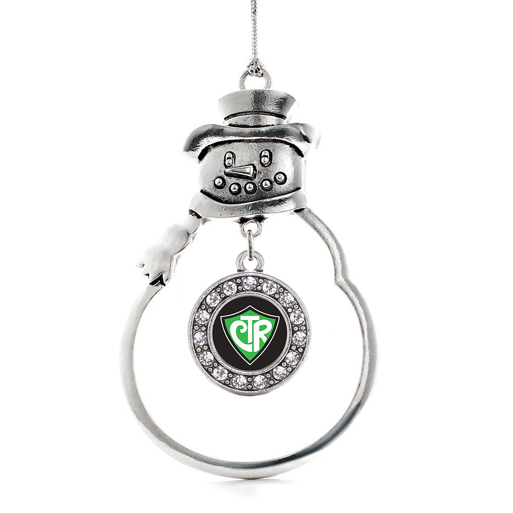 CTR Circle Charm Christmas / Holiday Ornament