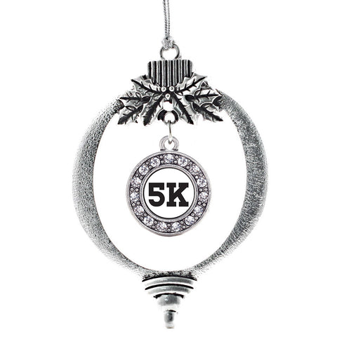 5k Runners Circle Charm Christmas / Holiday Ornament