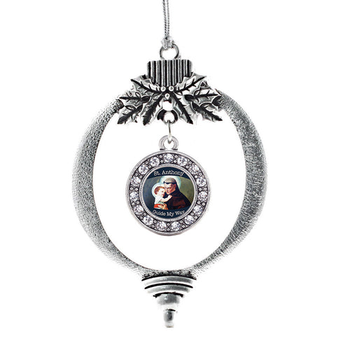 St. Anthony Circle Charm Christmas / Holiday Ornament
