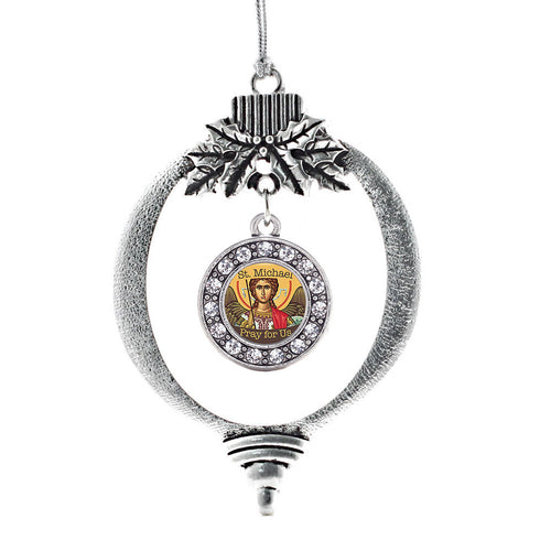 St. Michael Circle Charm Christmas / Holiday Ornament