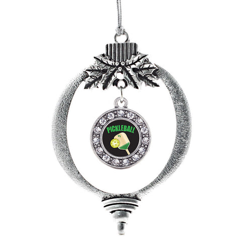 Pickleball Circle Charm Christmas / Holiday Ornament