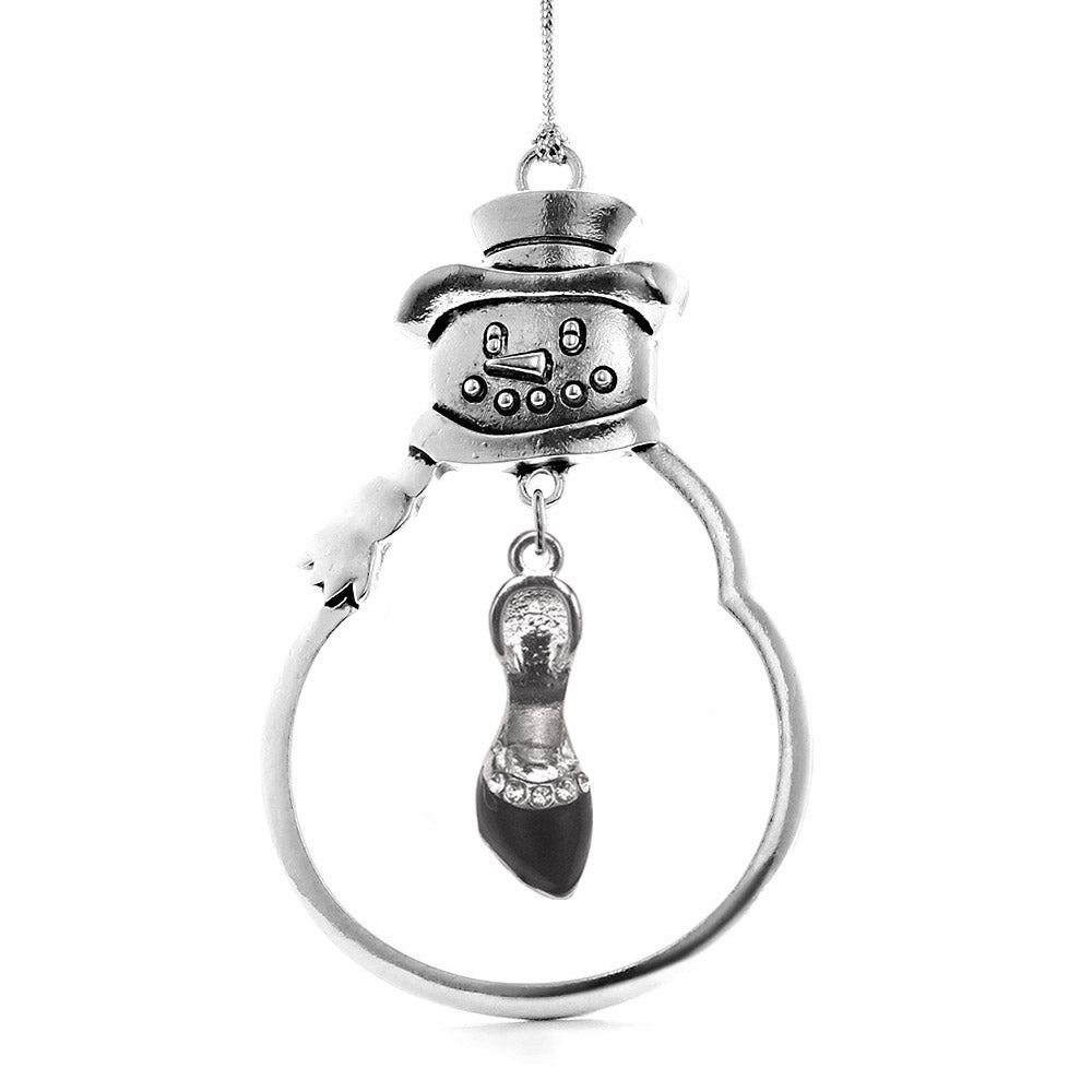 Black Heel Shoe Charm Christmas / Holiday Ornament