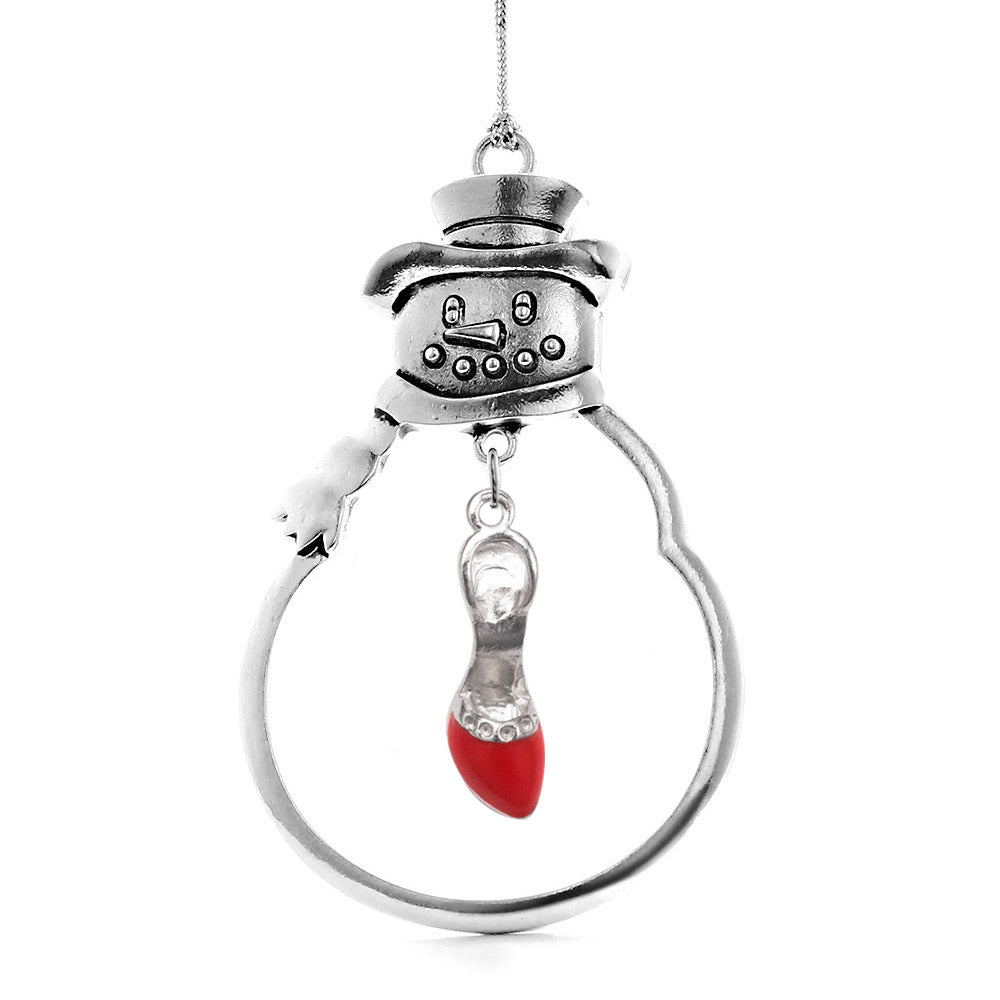 Red Heel Shoe Charm Christmas / Holiday Ornament