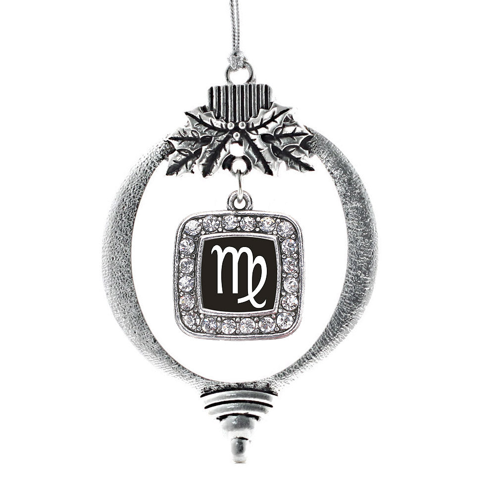 Virgo Square Charm Christmas / Holiday Ornament