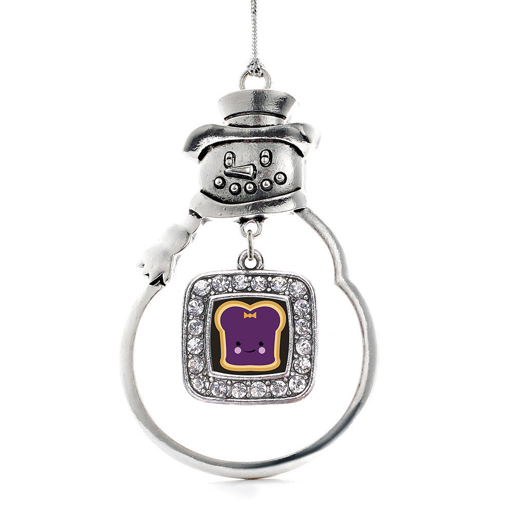 Jelly Square Charm Christmas / Holiday Ornament