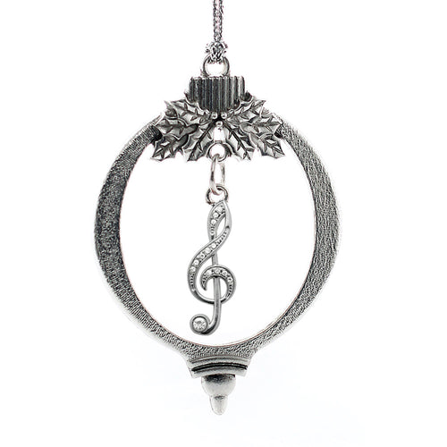 Half Carat Musical Note Charm Christmas / Holiday Ornament