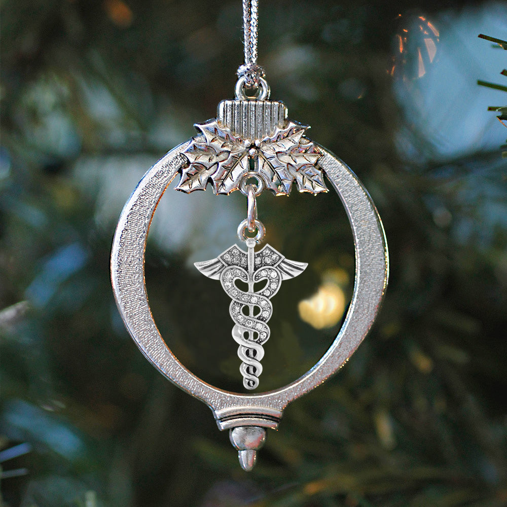 2.0 Carat Pave Medical Charm Christmas / Holiday Ornament