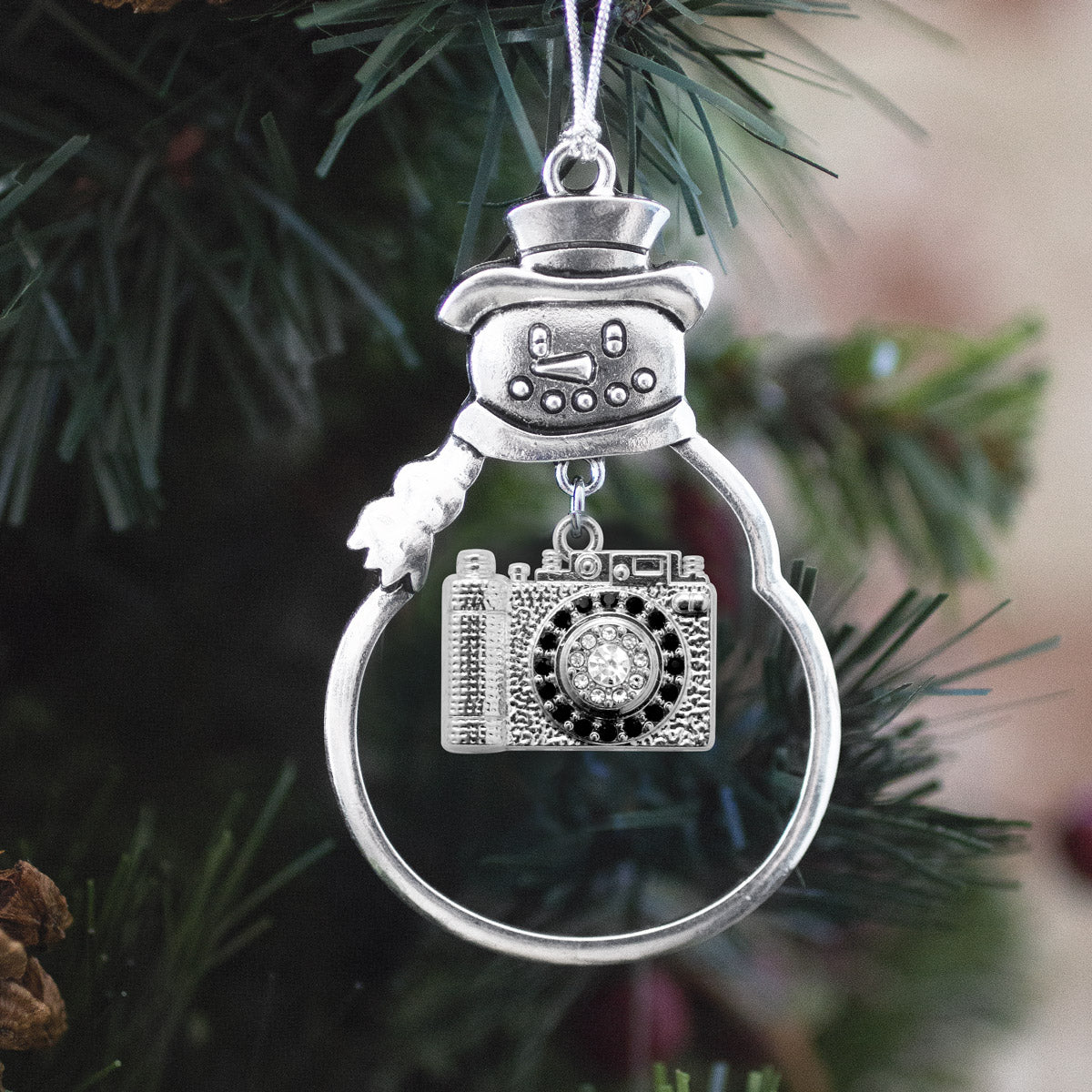 1.0 Carat Vintage Camera Charm Christmas / Holiday Ornament