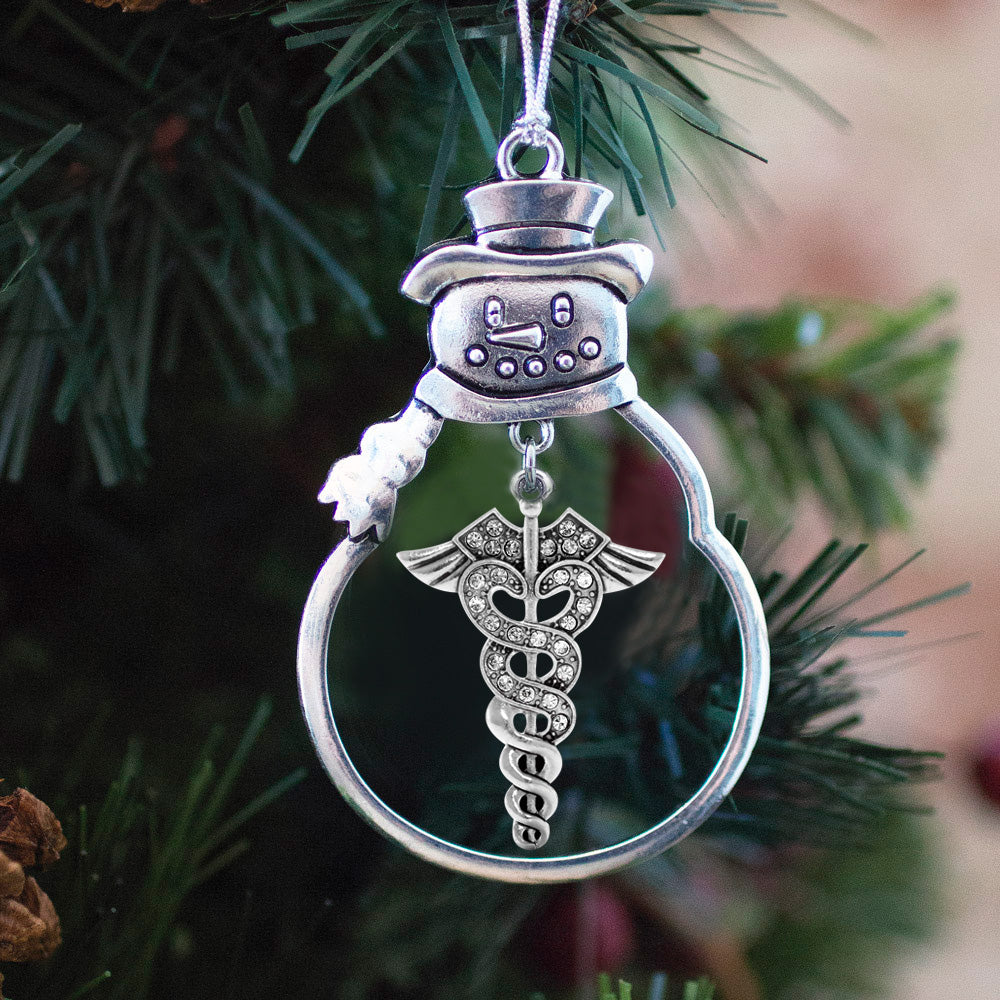 2.0 Carat Pave Medical Charm Christmas / Holiday Ornament