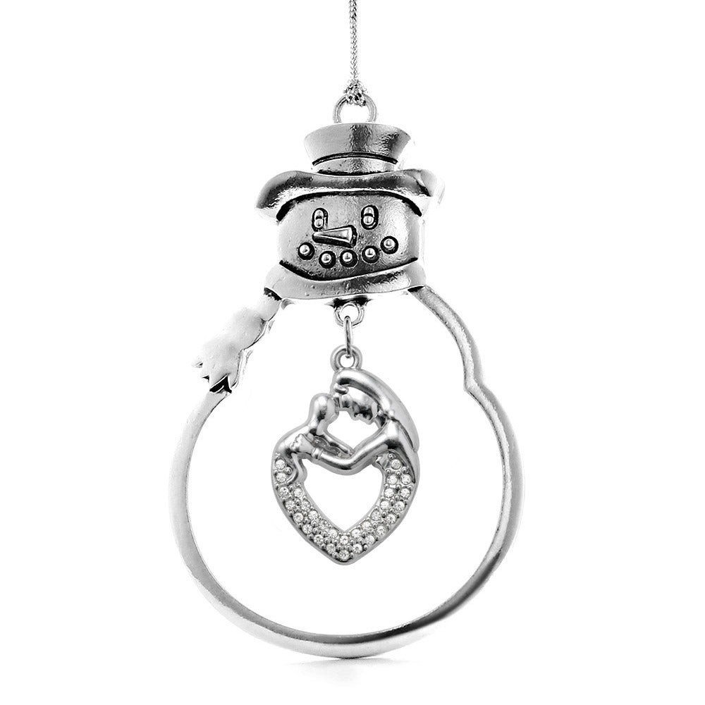 1.0 Carat Mother and Child Charm Christmas / Holiday Ornament