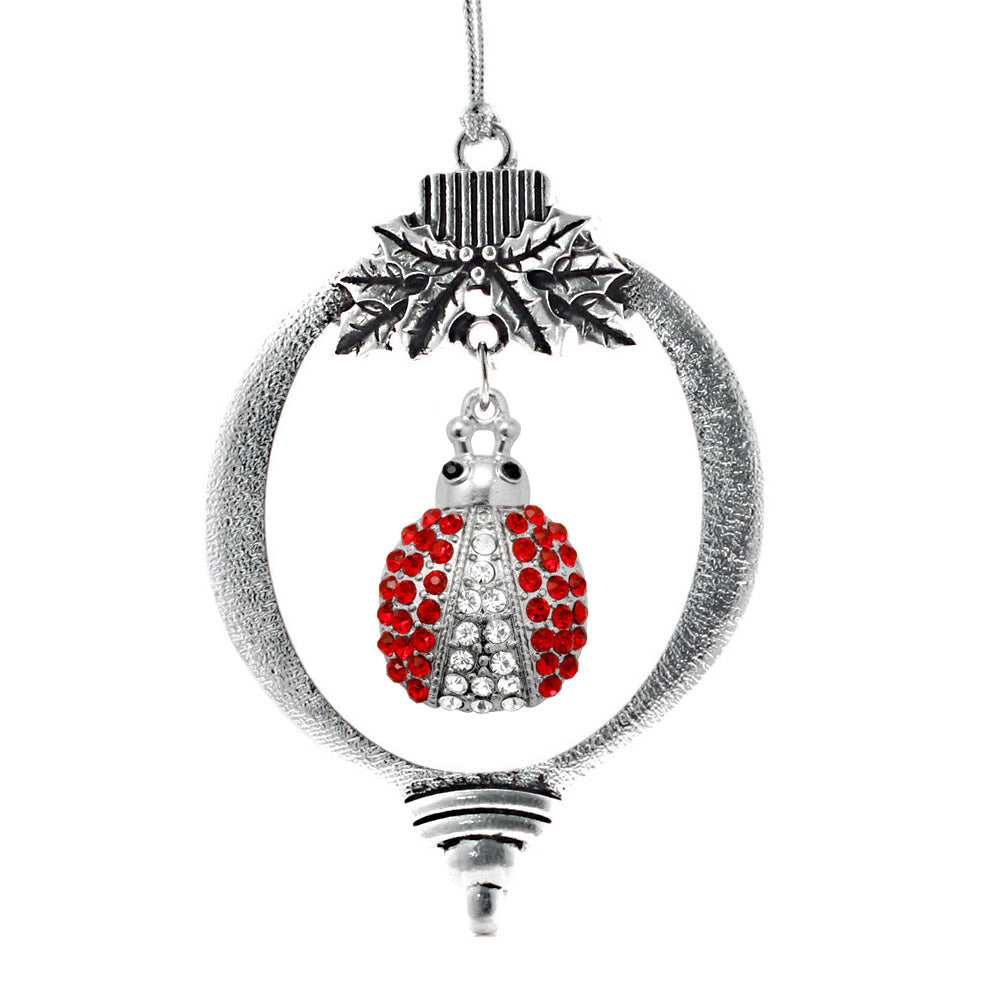 5.0 Carat Lady Bug Charm Christmas / Holiday Ornament
