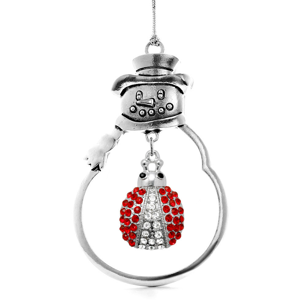 5.0 Carat Lady Bug Charm Christmas / Holiday Ornament
