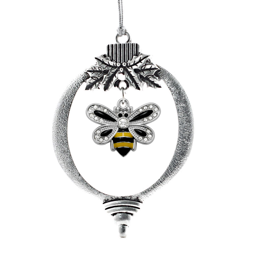 1.0 Carat Bumble Bee Charm Christmas / Holiday Ornament
