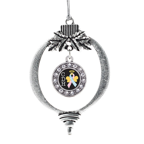 CDH Awareness Circle Charm Christmas / Holiday Ornament