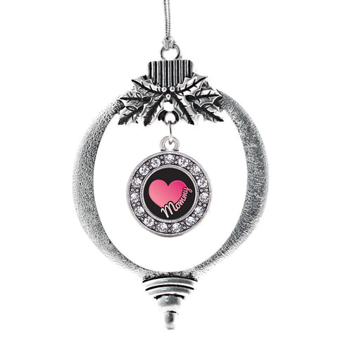 Mommy Circle Charm Christmas / Holiday Ornament