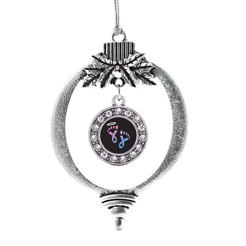 Infancy Loss Circle Charm Christmas / Holiday Ornament