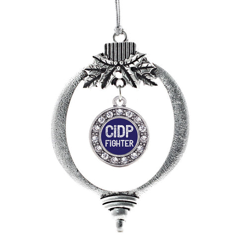 CIDP Fighter Circle Charm Christmas / Holiday Ornament