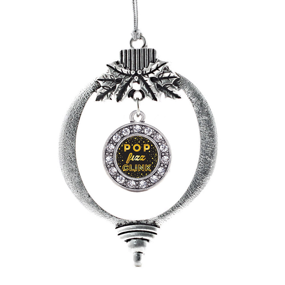Pop Fizz Clink Circle Charm Christmas / Holiday Ornament
